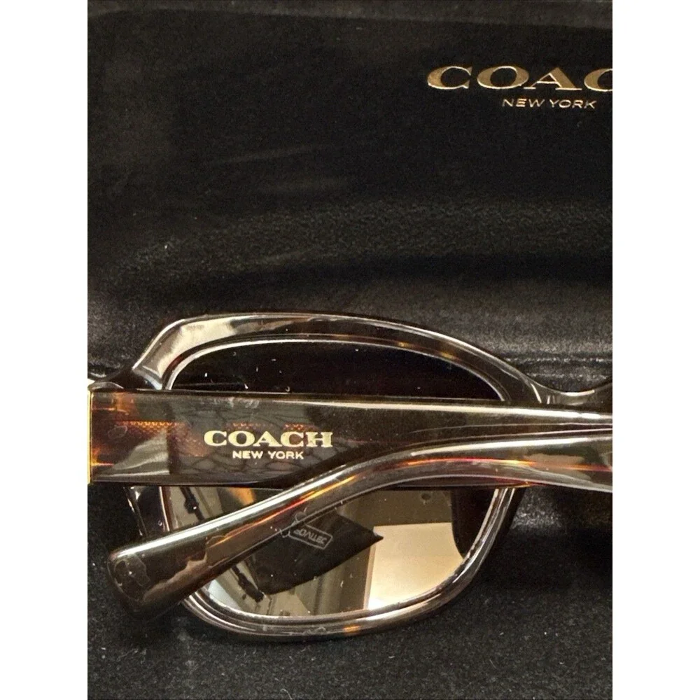 Coach HC 8160 L145T  Square Dark Tortoise Sunglasses 512013 56*17*135 Frame Only - Picture 3 of 12